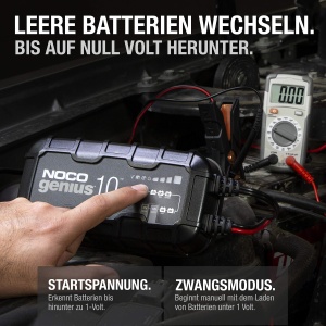 Incarcator pentru baterii NOCO GENIUS10, 10A, 6V12V, pentru auto si motociclete - Img 3