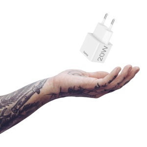 Incarcator rapid Hama, 20W, 1x USB C, 1x Lightning, Alb - Img 10