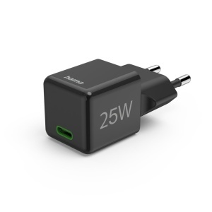 Incarcator rapid Hama, 25W, USB-C, super mini, negru
