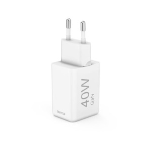 Incarcator rapid Hama 40W, 2x USB-C, alb, compact - Img 10
