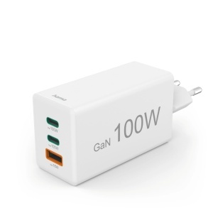 Incarcator rapid Hama USB, 100W, 3 porturi, alb