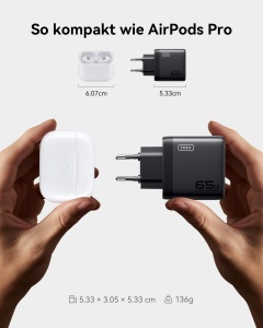 Incarcator rapid INIU 65W USB-C, 3-in-1, cu cablu USB-C 100W - Img 4
