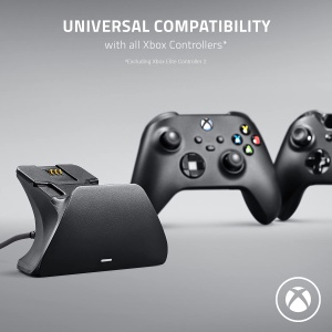 Incarcator rapid universal Razer pentru controllere Xbox, USB, compatibilitate extinsa, Aqua Shift - Img 3