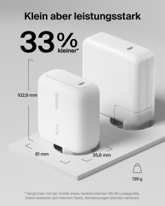 Incarcator USB C Belkin BoostCharge 100W, Alb, cu cablu de 1,5m - Img 8