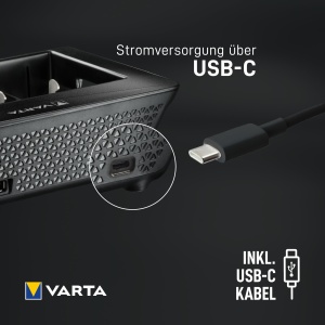 Incarcator VARTA LCD Universal pentru 4 baterii AAAAACD sau 1x 9V, 2600 mAh - Img 8