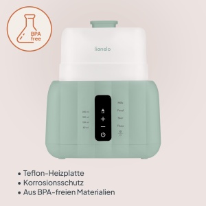 Incubator pentru sticle LIONELO Thermup Duo 6-in-1, pentru 2 sticle, sigur si eficient - Img 10