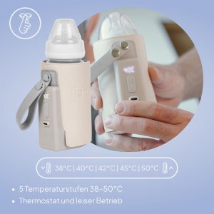 Incubator portabil LIONELO Thermup Go Plus, 5 temperaturi, USB-C - Img 5