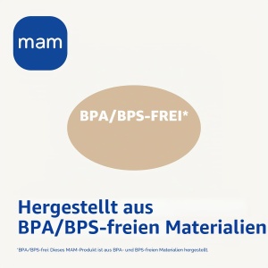 Inel de mestecat MAM, pentru bebelusi de la 2 luni, usor de utilizat, BPA si BPS free - Img 5