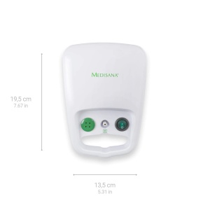 Inhalator Medisana IN 500, Inhalator cu mustiuc si masca pentru adulti si copii, Inhalator nebulizator pentru raceala sau astm cu accesorii suplimentare - Img 2