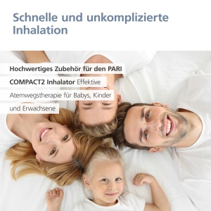 Inhalator PARI COMPACT2 Year Pack - Set de inlocuire pentru performanta optima - Img 2