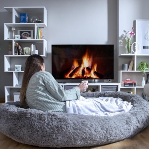 InnovaGoods Cloft Hundebett XXL Antistress Material Poliester Husa Detasabila - Img 6