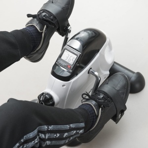 InnovaGoods Pedal Trainer Fipex AlbNegru Ergonomic LCD Rezistenta Ajustabila - Img 2