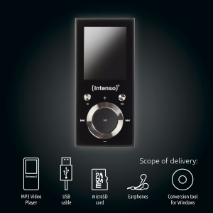 Intenso MP3 Player Video Scooter 1,8 Zoll Bluetooth schwarz - Img 4