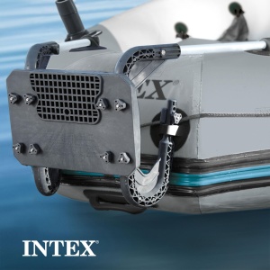 Intex 68624EP Kit de montare a motorului, suport pentru motor exterior, Motoare de pana la 3,0 CP, Metal - Img 4