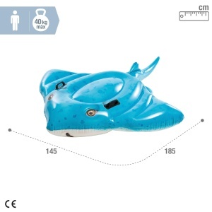 Intex Stingray Ride-on dezumflat Dimensiune 185 m x 145 m 57576NP - Img 4