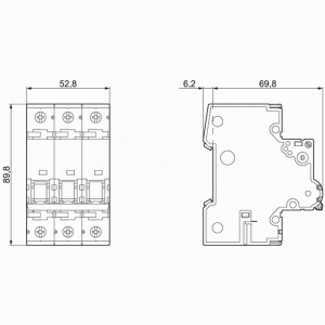 Intrerupator de circuit Siemens 5SY63167 6kA C16 3P, 400V, pentru protectie - Img 6