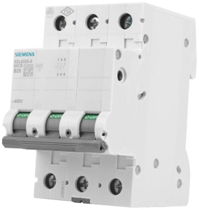 Intrerupator de circuit Siemens 6kA B25 3P 400V - Protectie impotriva suprasarcinii - Img 4