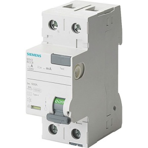 Intrerupator de protectie Siemens 5SV33126KL 2-Polig 25A 30mA