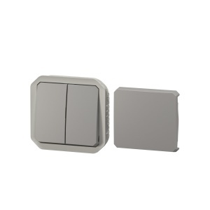 Intrerupator multifunctional Legrand Plexo New, 5-in-1, gri - Img 2