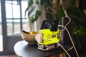 Inversor de curent Ryobi RY18BI150A-0, 150W, 2x USB, iluminare LED - Img 6