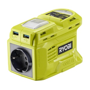 Inversor de curent RYOBI RY18BI150B-0, 150W, compatibil cu panouri solare
