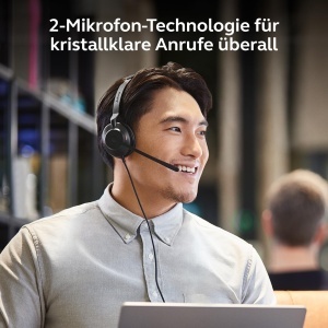 Jabra Evolve2 30 SE Telefon Pe Casti Casti Cu Fir Mono Negru Microfon Anulare Zgomot, Anulare Zgomot He - Img 5