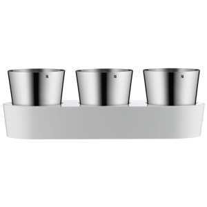 Jardiniera cu sistem de irigare WMF Gourmet, 3 piese, 36x12,5x12,5 cm, alba - Img 8