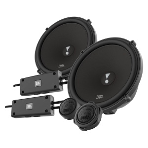 JBL Stadium 62CF Sistem de sunet auto cu 2 cai - Set de cutii de difuzoare auto cu componente de 330 wati cu sistem de difuzoare cu componente de 165  - Img 1