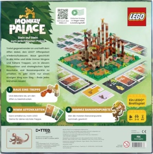 Joc de societate Asmodee Monkey Palace LEGO Palat 3D 2-4 jucatori 10 - Img 2