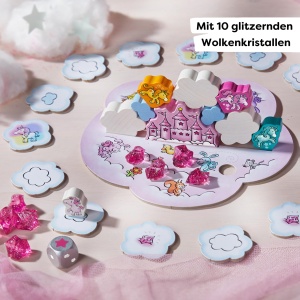 Joc de Stivuire HABA Einhorn Glitzergluck, 5 figurine unicorni, 10 nori, 4 ani - Img 4