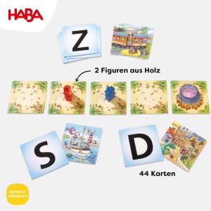 Joc educativ HABA ABC Zauberduell - pentru invatarea literelor, 2-6 jucatori - Img 4