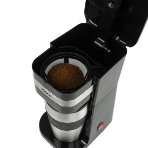Jocca Cafetiera Portabila cu Cana Termica 420ml Filtru Reutilizabil Functie Auto-Oprire - Img 5