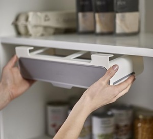 Joseph Joseph CupboardStore Organizator Sub Raft Gri Compact - Img 2