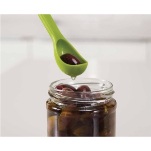 Joseph Joseph Scoop&Pick - Set de frigarui lingura si furculita din 2 piese - verde - Img 4