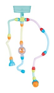 Jucarie de baie Simba ABC Tub Tubes, set 15 piese, modular, pentru copii 18 luni