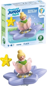 Jucarie de Baie Tinkerbell PLAYMOBIL JUNIOR cu Flori Magice, 1 An