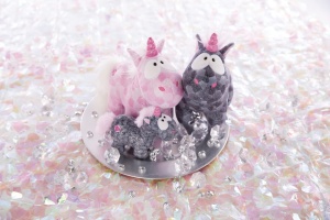 Jucarie de plus NICI Diamond Dust 32 cm, Unicorn, gri, cu detalii stralucitoare - Img 3