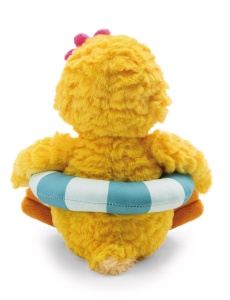 Jucarie de plus NICI Ente Pooline 62898 35 cm galben cu colac si floare roz - Img 4