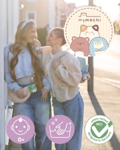 Jucarie de plus NICI Kuscheltier Katze Angy 35x30x18cm, culoare pastelata, design Kawaii - Img 2
