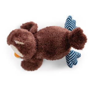 Jucarie de plus NICI Oscar 35cm bufnita pufoasa pentru copii maro - Img 3