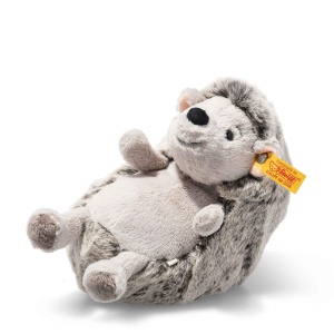Jucarie de plus Steiff Hedgy Igel 16cm, gri meliert, prieten de nadejde