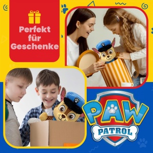 Jucarie de plus TY Chase Paw Patrol, moale si colectibila, design atractiv - Img 5