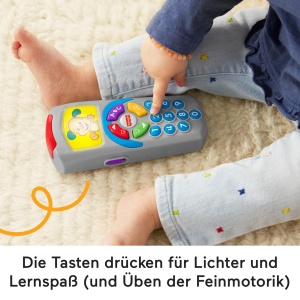 Jucarie educativa Fisher-Price cu telecomanda, sunete si lumini, pentru bebelusi - Img 4