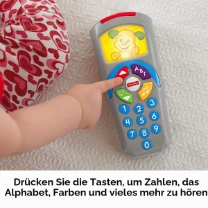 Jucarie educativa Fisher-Price DLD33 cu telecomanda, muzica si lumini pentru bebelusi - Img 5