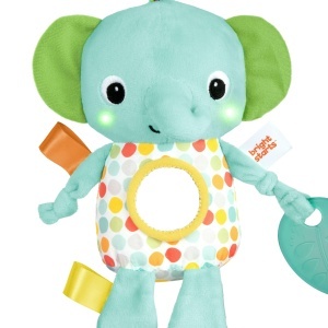Jucarie interactiva Bright Starts Huggin Lights Elefant muzica si lumini unisex - Img 9