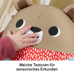 Jucarie interactiva Fisher-Price Camping Wackelbar JLB83 33 cm cu bile colorate si baza stabila - Img 6