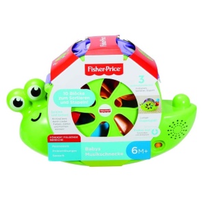 Jucarie interactiva Fisher-Price FRB88 cu muzica, lumini si 10 blocuri colorate