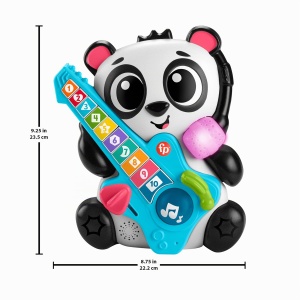 Jucarie interactiva pentru bebelusi Fisher-Price Beat Bande, 10 butoane, muzica si lumini - Img 5