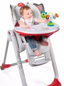 Jucarie interactiva pentru scaun de masa Chicco Phill Raupe, multicolor, 6-36 luni - Img 2