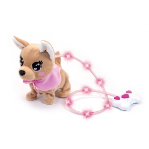 Jucarie interactiva Simba 105893542 Chi Chi Love Loomy, 20cm, cu telecomanda luminoasa
